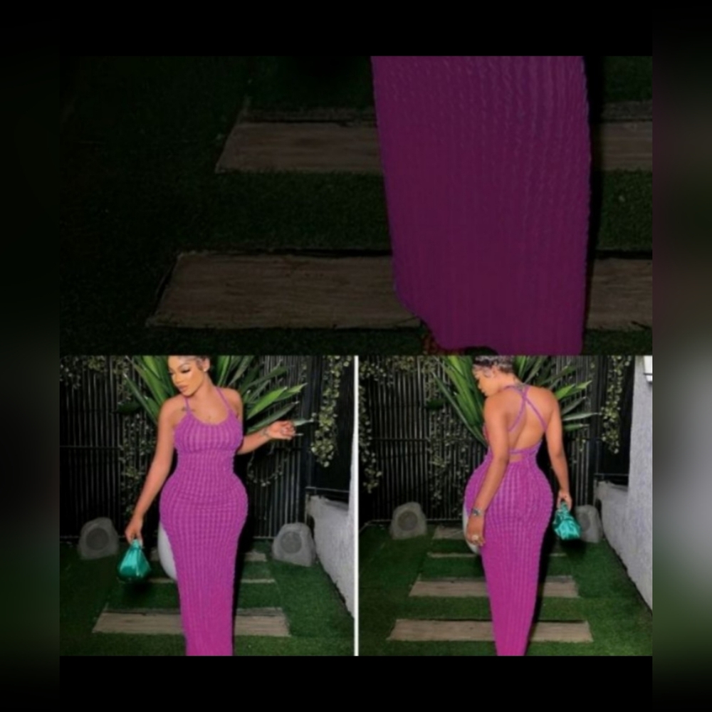 Fabulous Fuchsia Bodycon Dress - Sz: Small